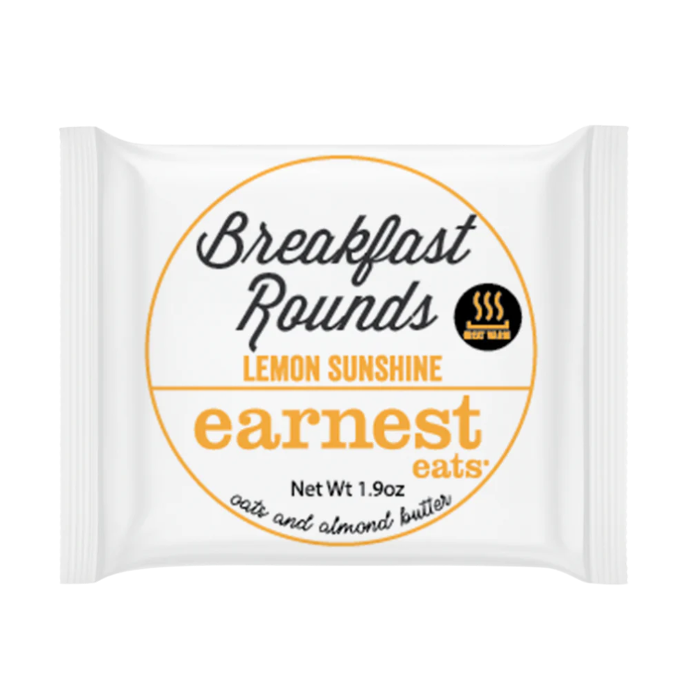 Earnest Eats Breakfast Rounds - Lemon Sunshine