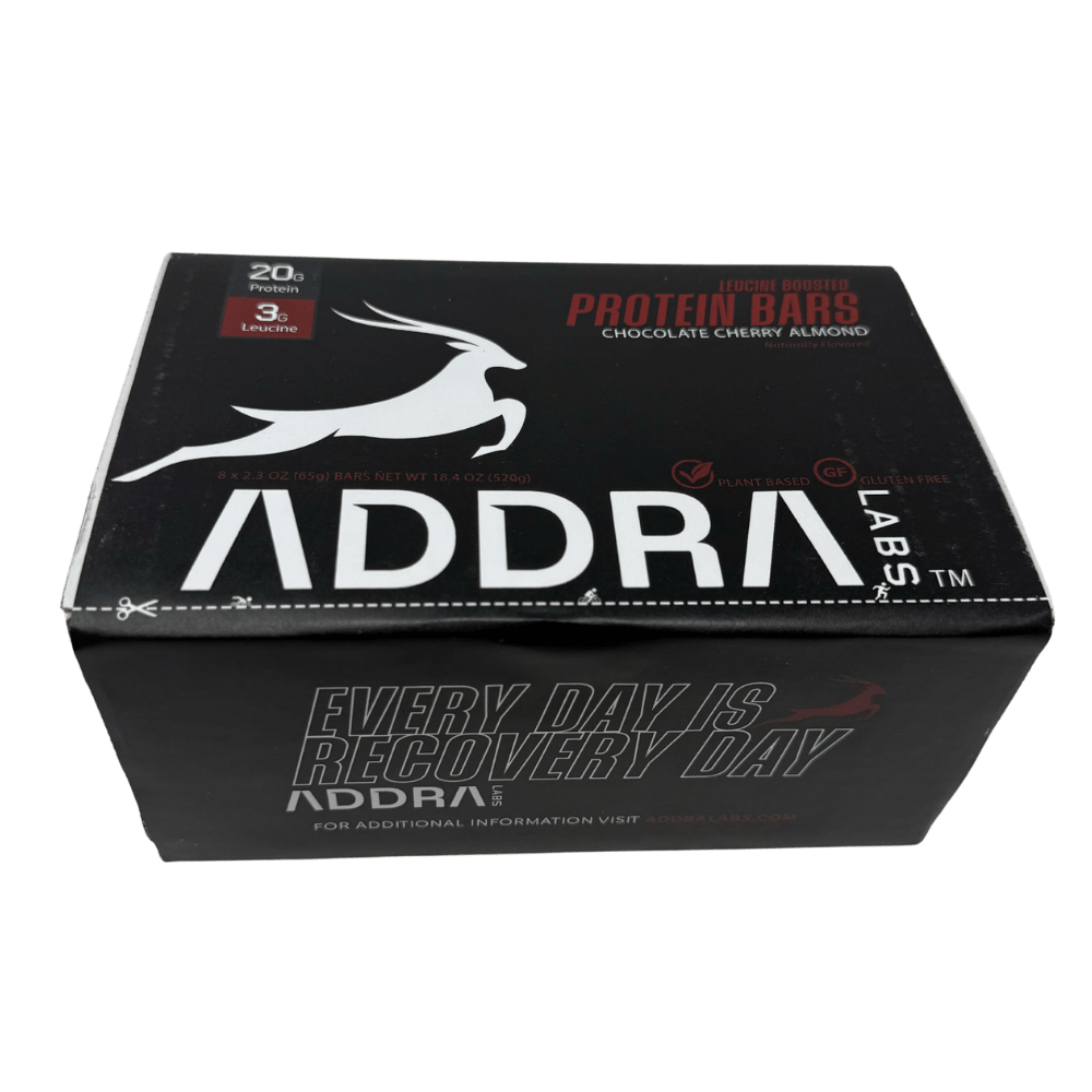 ADDRA Labs Leucine Boosted Protein Bars - Chocolate Cherry Almond - Fuel Goods