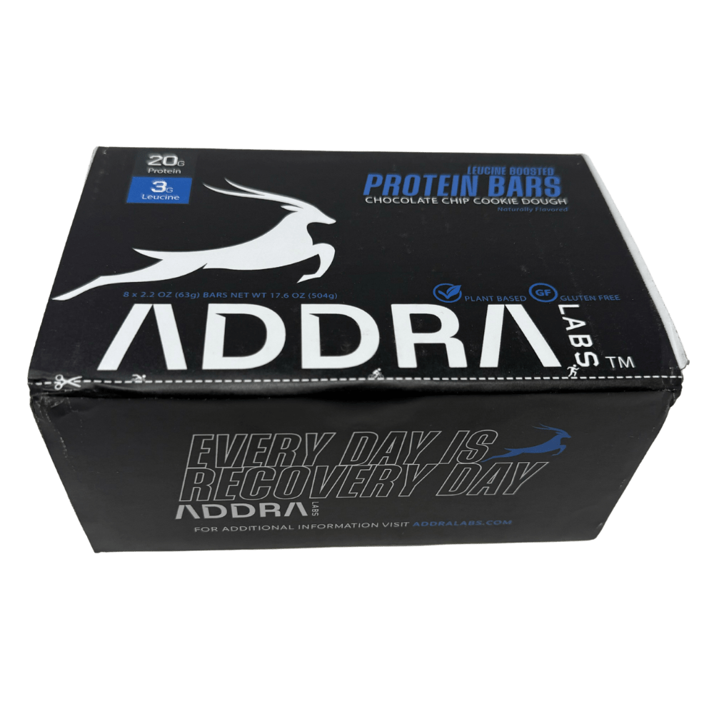 ADDRA Labs Leucine Boosted Protein Bars - Chocolate Chip Cookie Dough - Fuel Goods