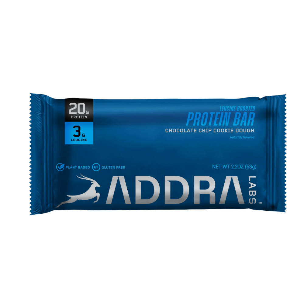 ADDRA Labs Leucine Boosted Protein Bars - Chocolate Chip Cookie Dough - Fuel Goods