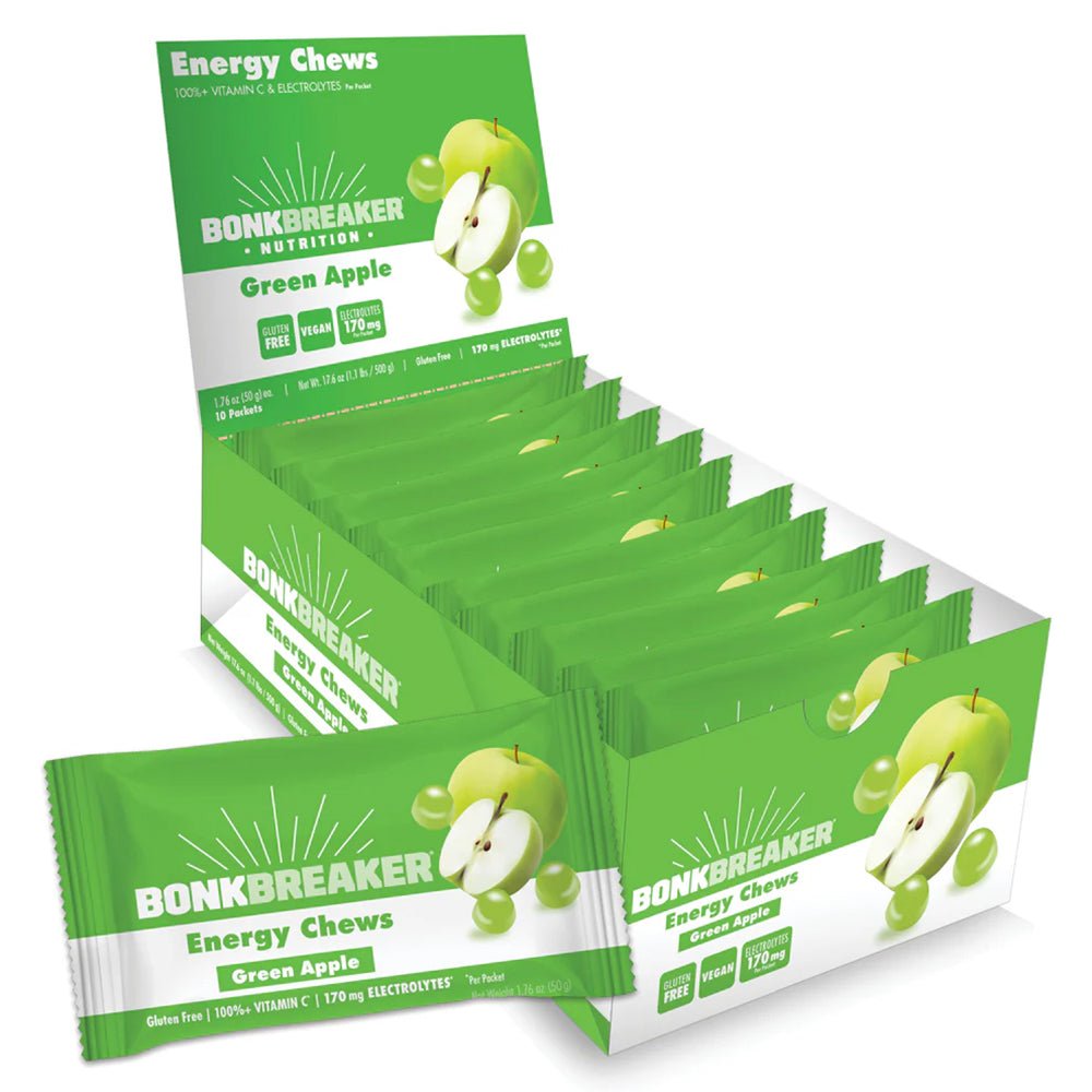 Bonk Breaker Energy Chews - Green Apple - Fuel Goods