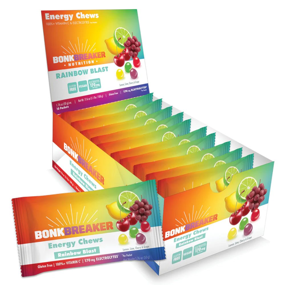 Bonk Breaker Energy Chews - Rainbow Blast - Fuel Goods