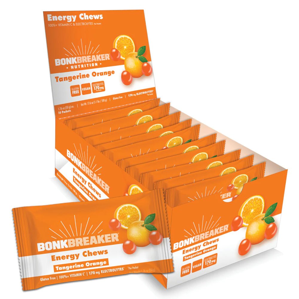 Bonk Breaker Energy Chews - Tangerine Orange - Fuel Goods