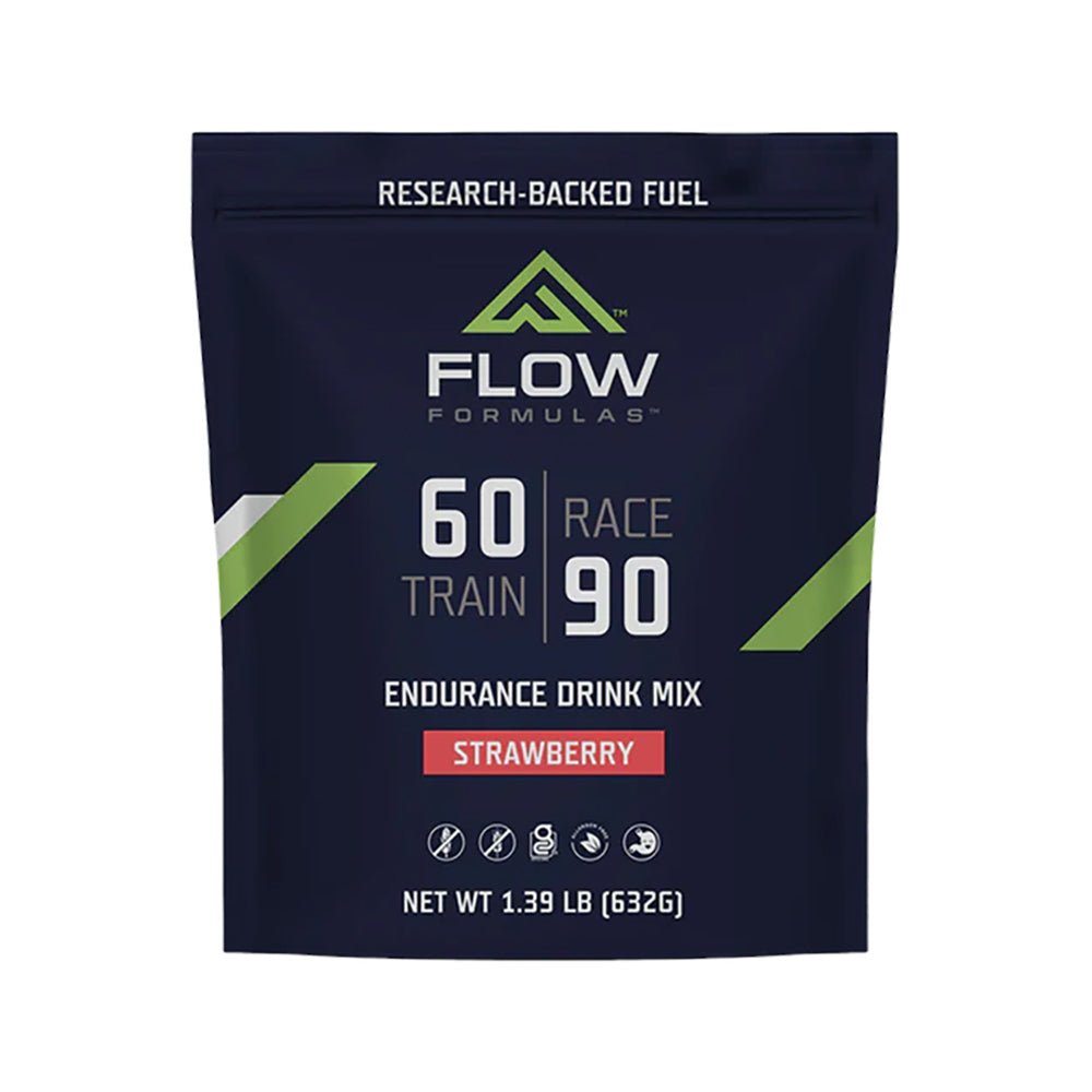 Flow Formulas Endurance Drink Mix - Strawberry 10 Serving Bag - Fuel Goods