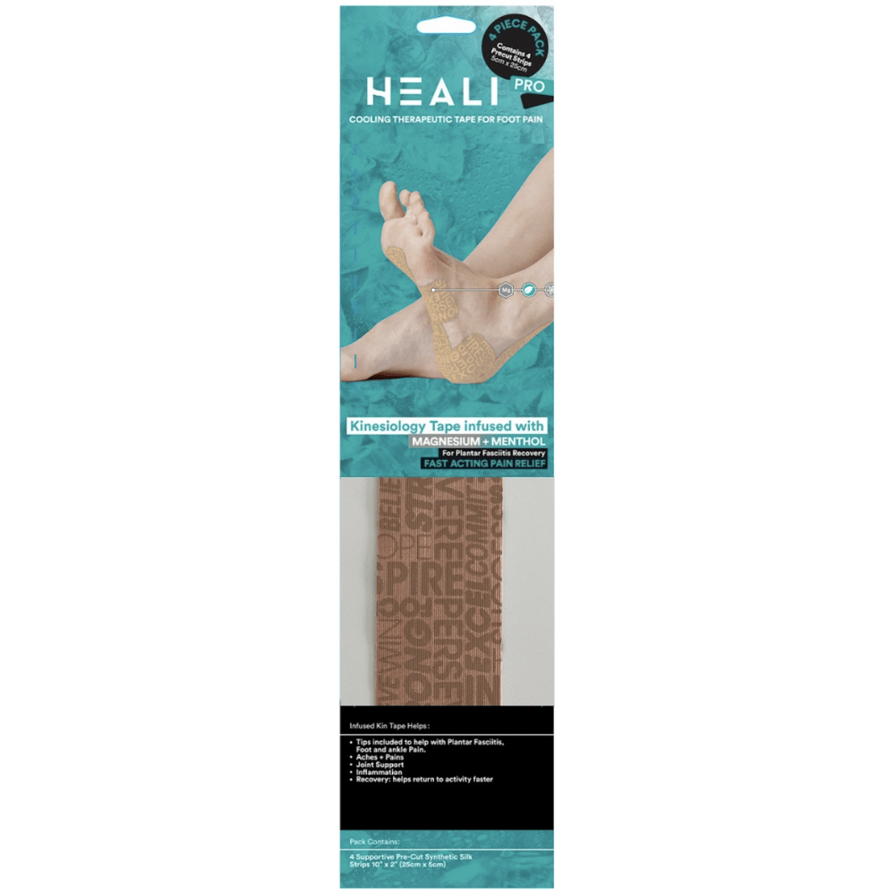 HEALI Cooling Therapeutic Tape - Plantar Fasciitis Pack - Fuel Goods