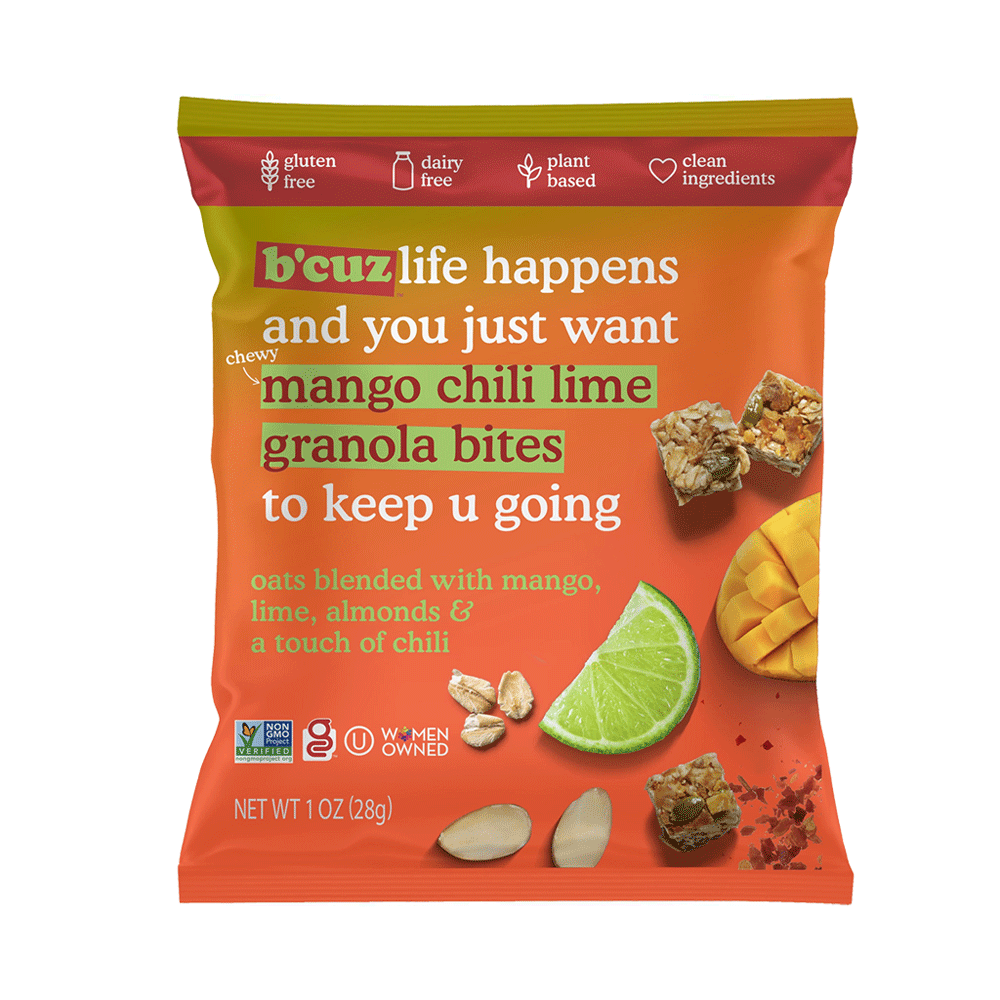 Bcuz Snacks - Mango Chili Lime Front Image