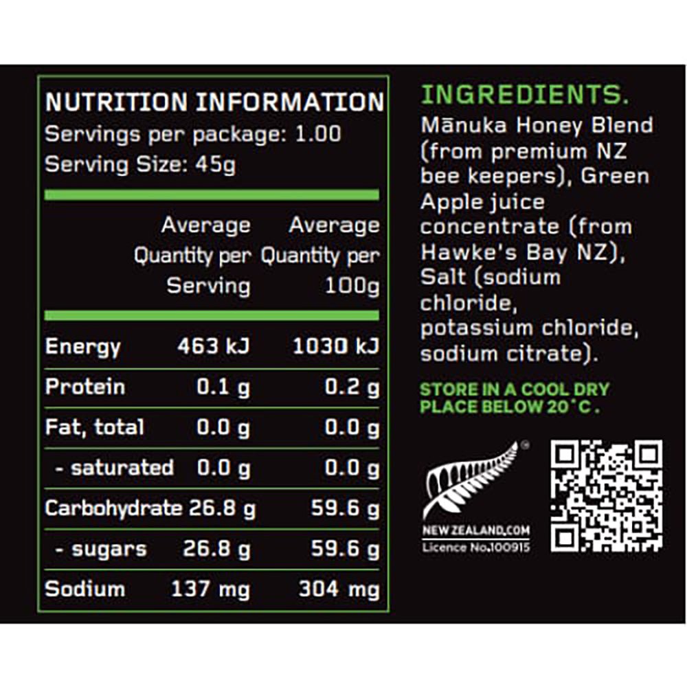 Manuka Performance Liquid Fuel Gel - Green Apple - Fuel Goods