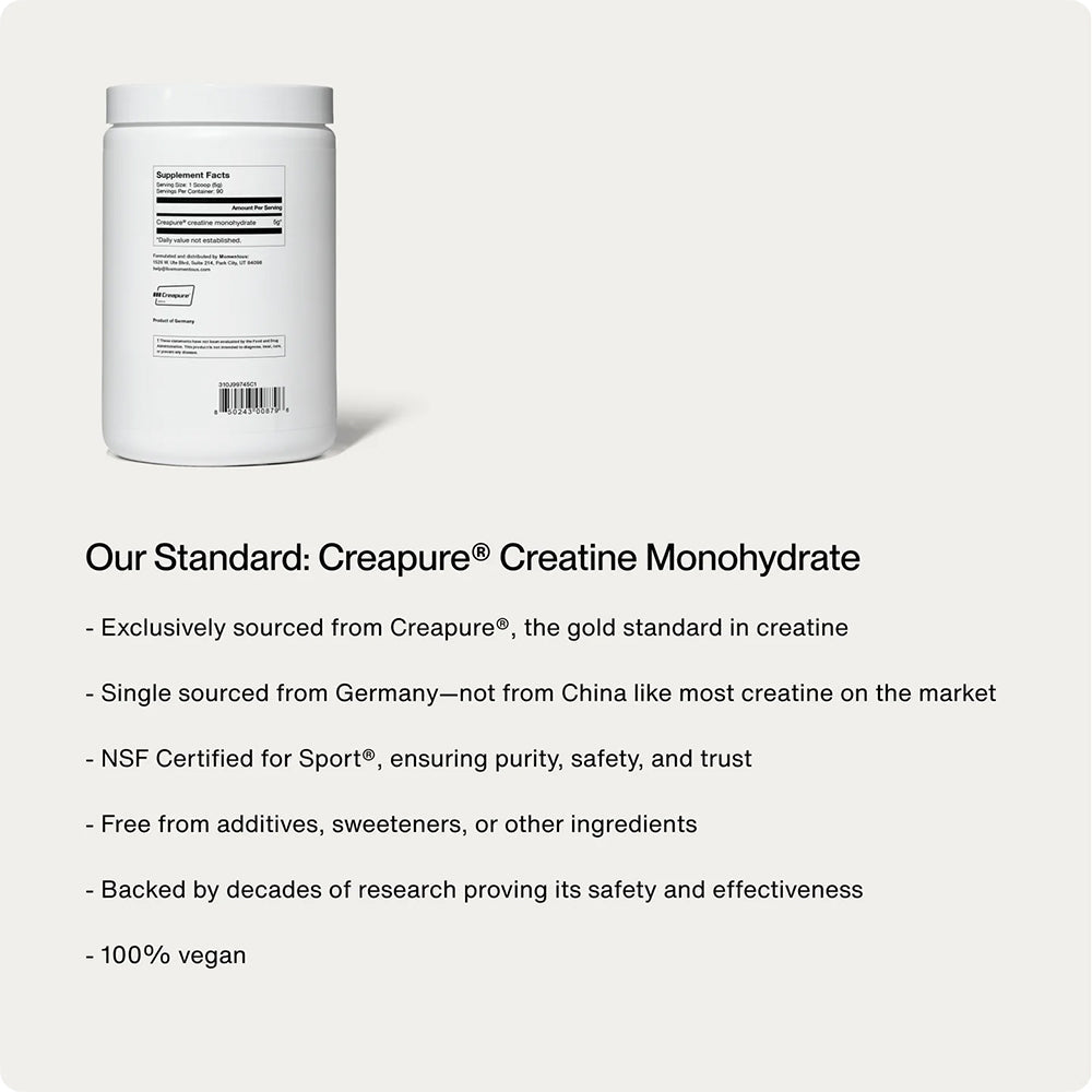 Momentous Creatine Monohydrate - Fuel Goods