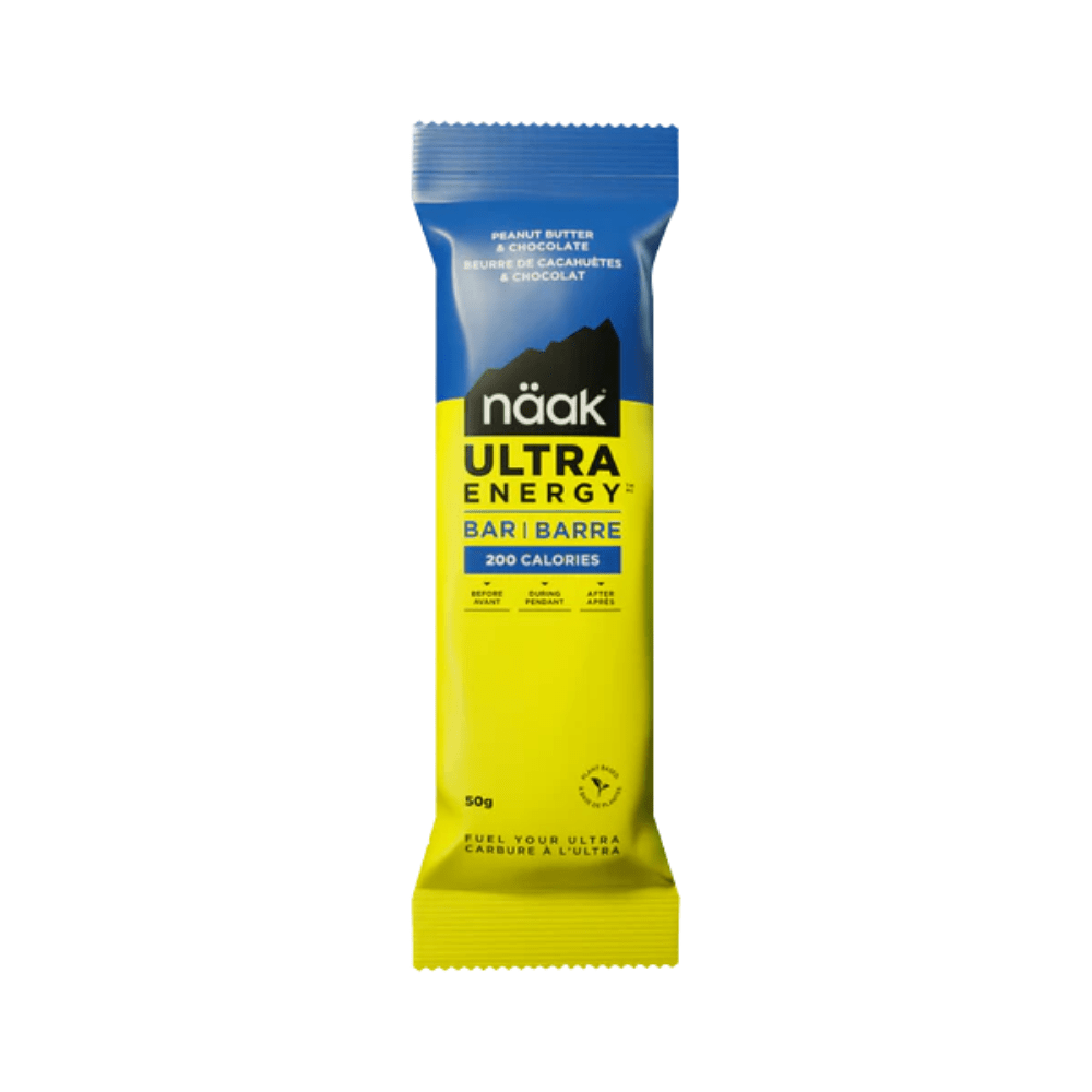 Naak Ultra Energy Bar - Peanut Butter and Chocolate - Fuel Goods