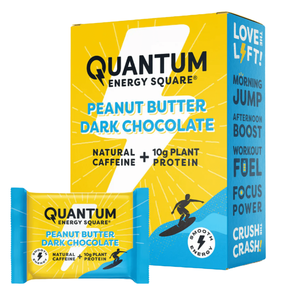 Quantum Energy Squares - Peanut Butter Dark Chocolate - Fuel Goods