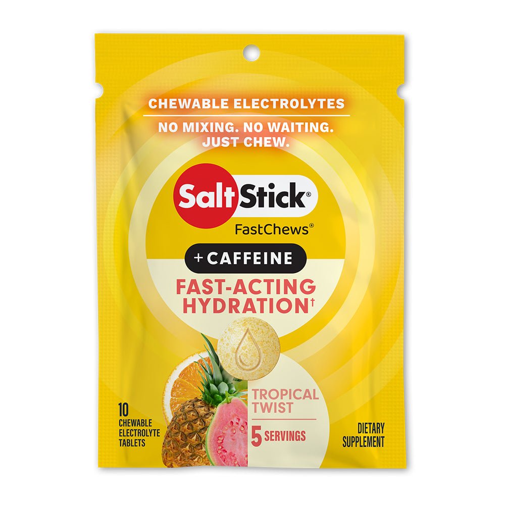 Salt Stick Fast Chews + Caffeine - Tropical Twist - Fuel Goods