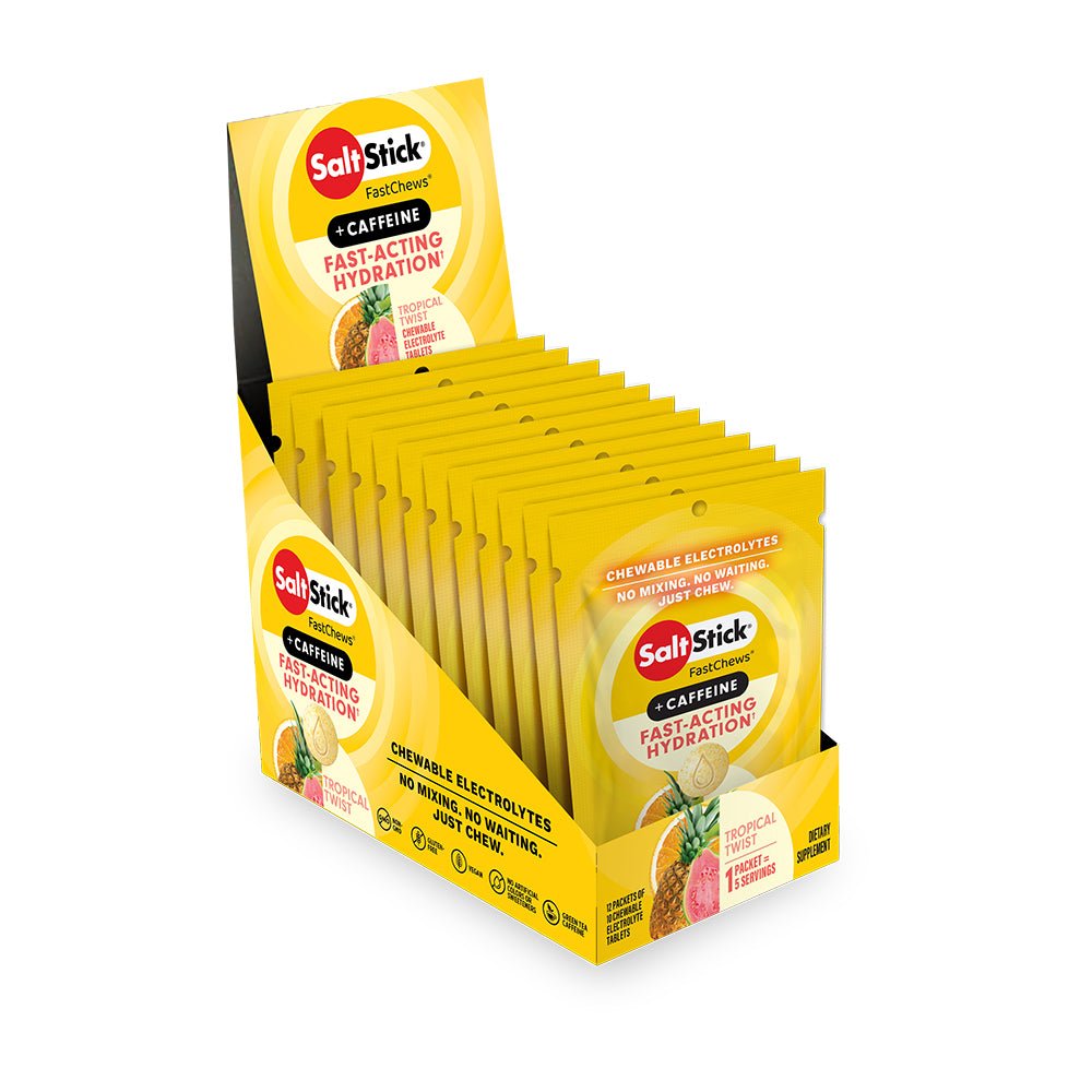 Salt Stick Fast Chews + Caffeine - Tropical Twist - Fuel Goods