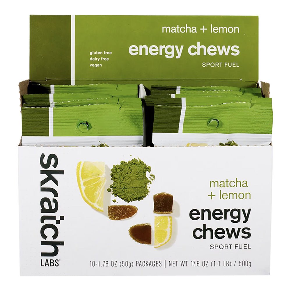 Skratch Labs Energy Chews - Matcha Green Tea + Lemon - Fuel Goods