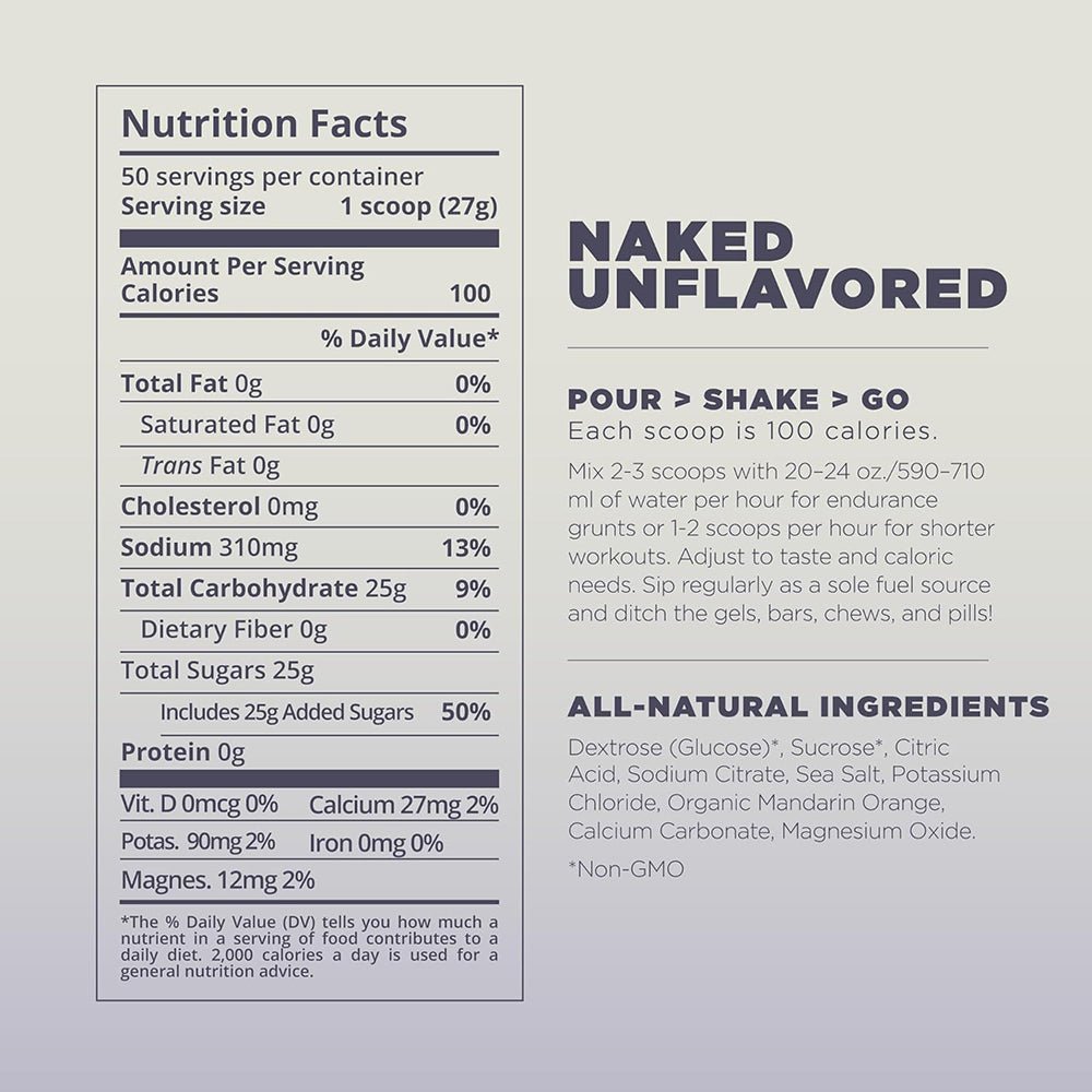 Tailwind Endurance Fuel - Naked - Fuel Goods