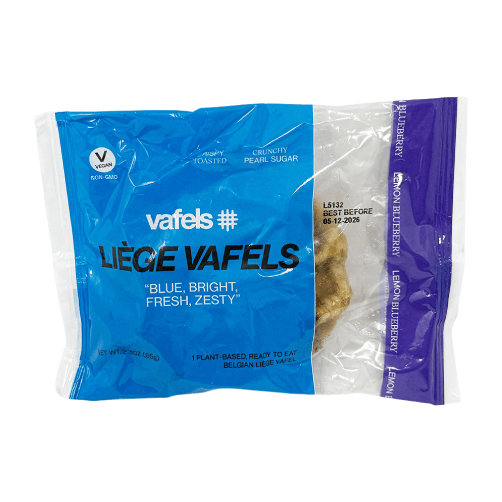 Vafels Liege - Lemon - Blueberry - Fuel Goods