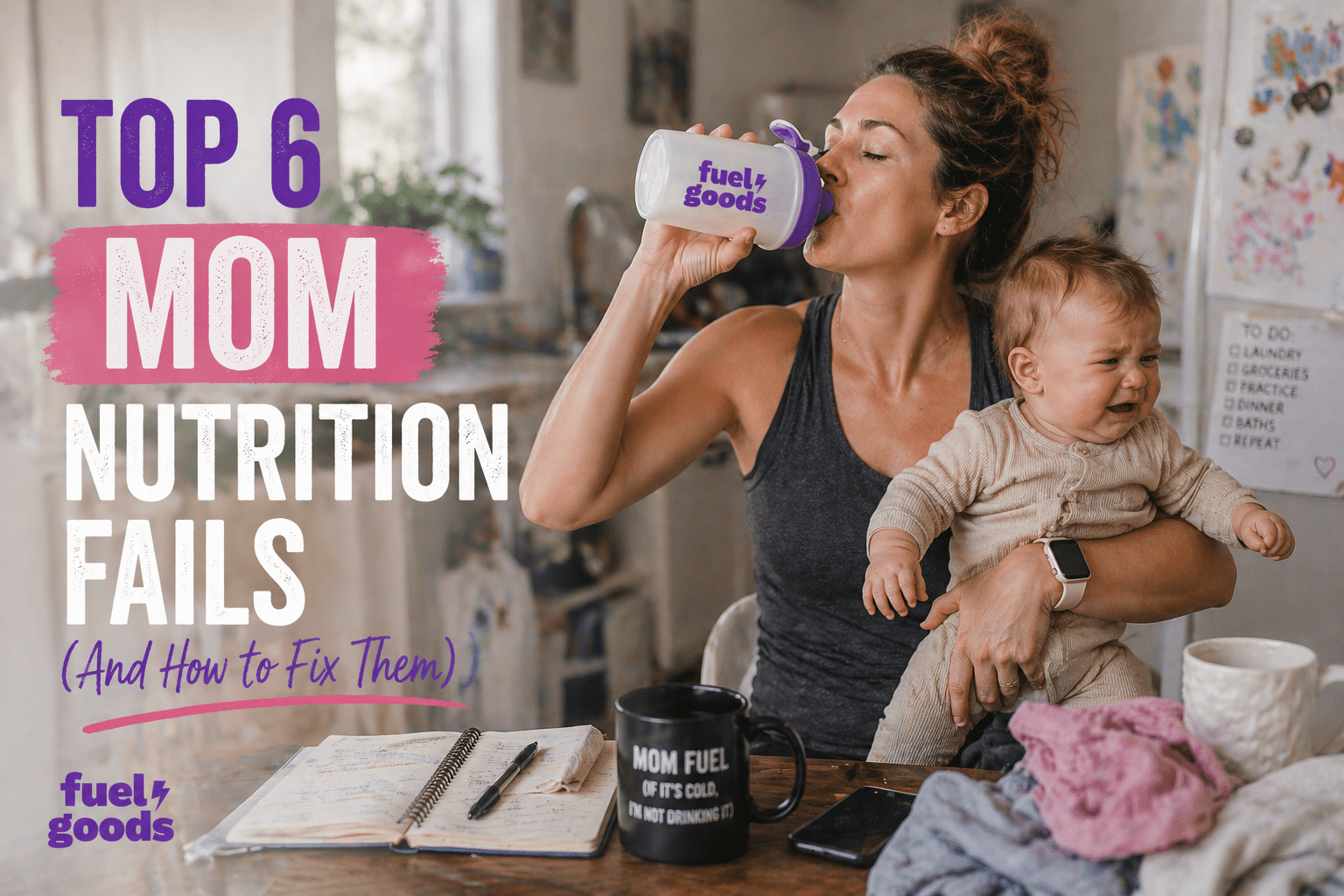 Top 6 Mom Nutrition Fails (And How to Fix Them) - Fuel Goods