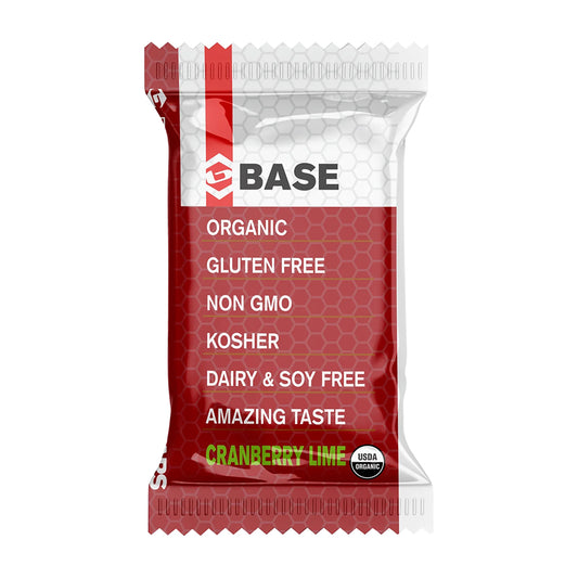 Base Performance Bar Cranberry Lime Front