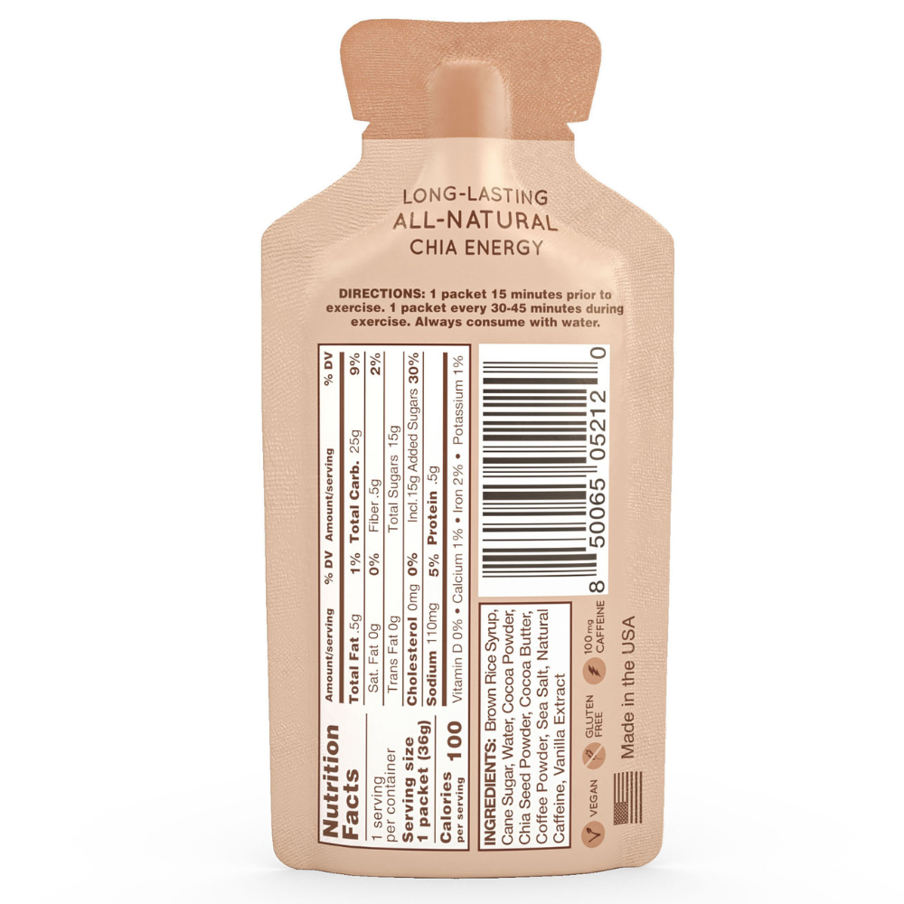 Huma Energy Gel - Double Shot Mocha