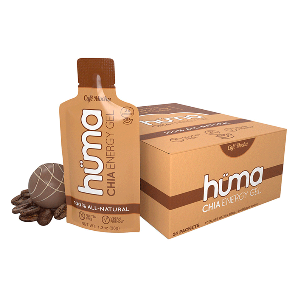 Huma Energy Gel - Cafe Mocha Box of 24