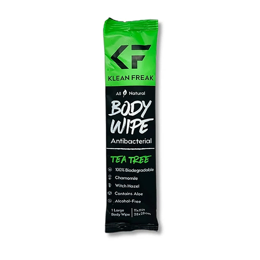 Klean Freak Body Wipe - Tea Tree Single 