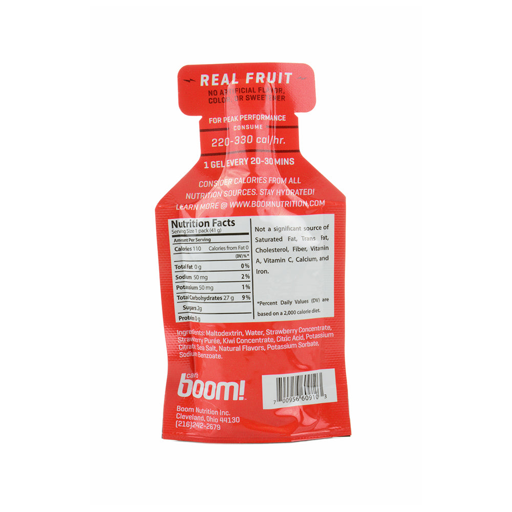Boom Energy Gel - Strawberry Kiwi | Fuel Goods