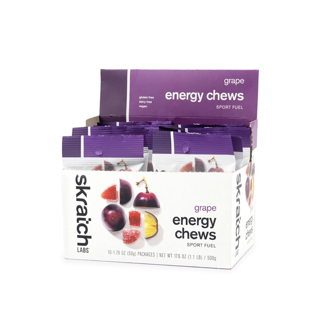 Skratch Labs Grape Chews - Box of 10 