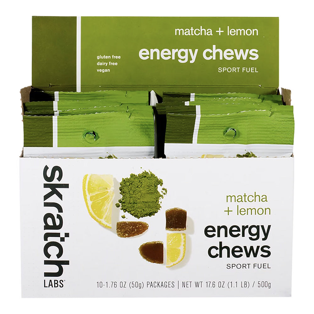 Skratch Labs Energy Chews - Matcha Green Tea + Lemon