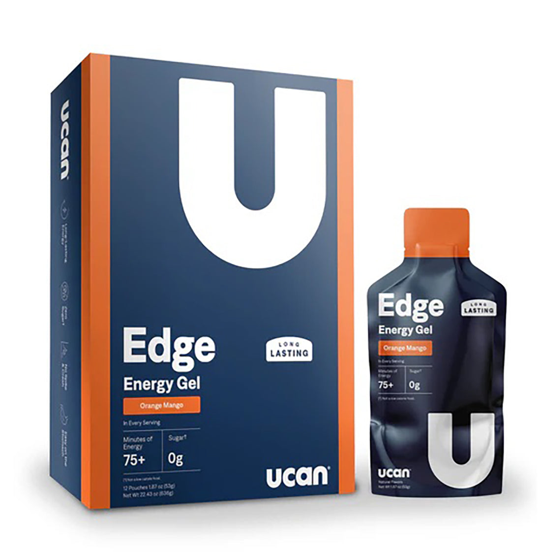 UCAN Gel Orange Mango Edge Pack of 12