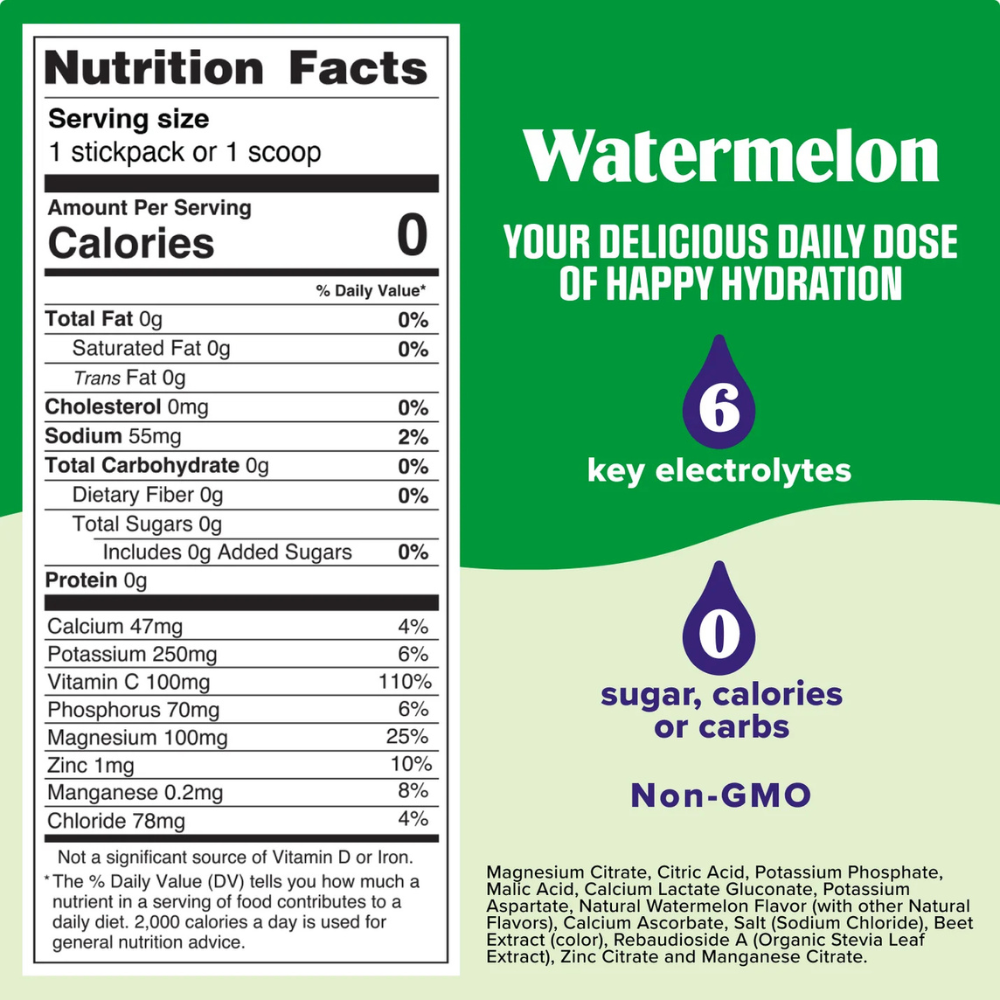 Ultima Electrolyte Powder Hydration - Watermelon