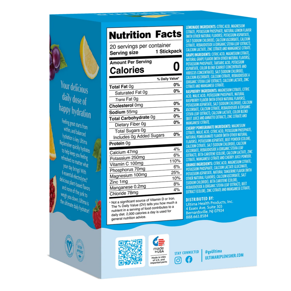 Ultima Electrolyte Hydration Powder - Variety Pack