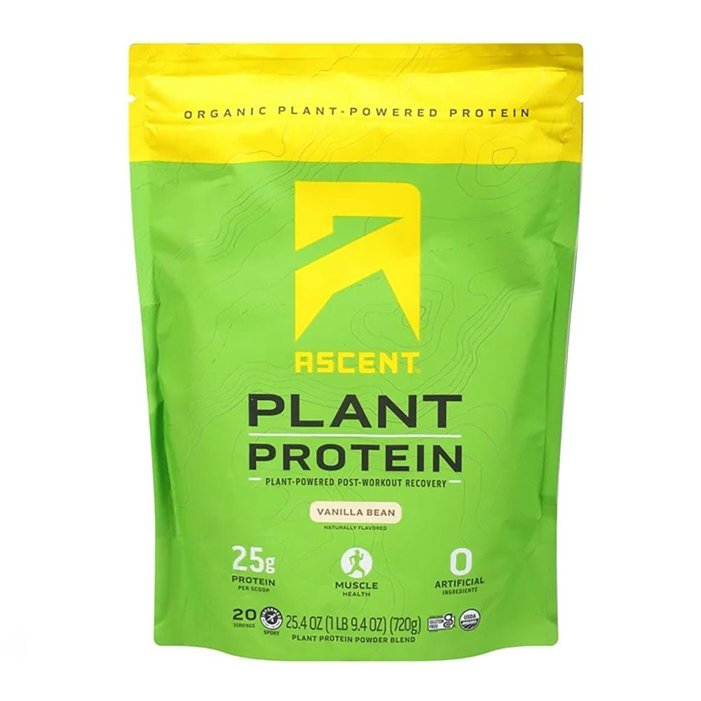 Ascent Plant Protein - Plant Vanilla - Fuel Goods