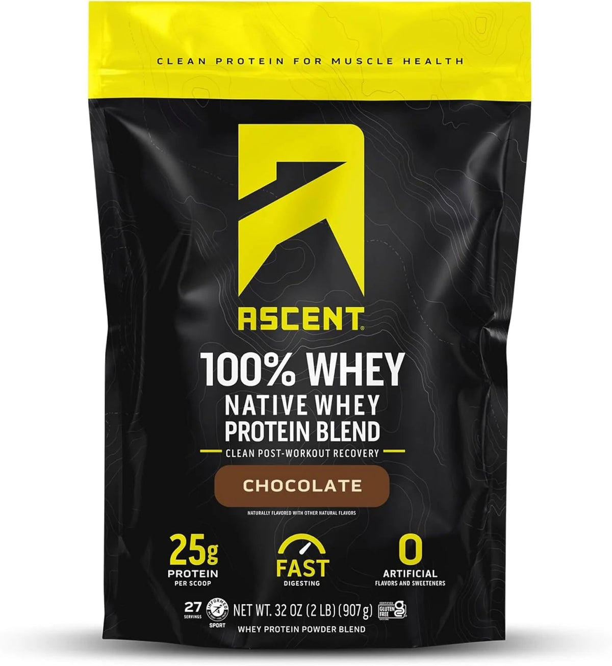 Ascent Whey Protein - Chocolate - Fuel Goods