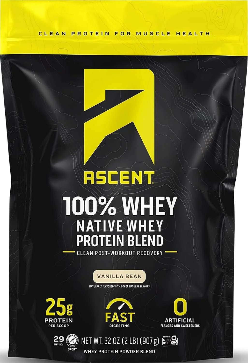 Ascent Whey Protein - Vanilla - Fuel Goods