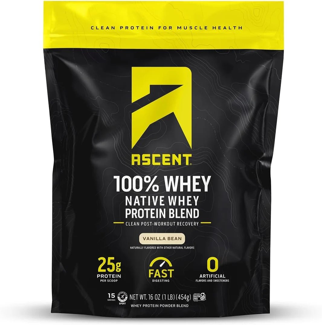 Ascent Whey Protein - Vanilla - Fuel Goods