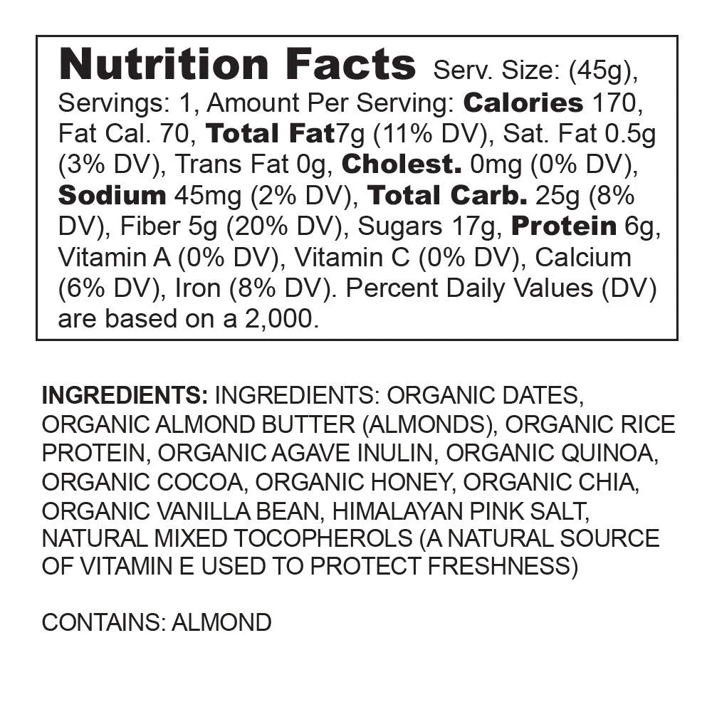 Base Performance Bar - Cocoa - Fuel Goods