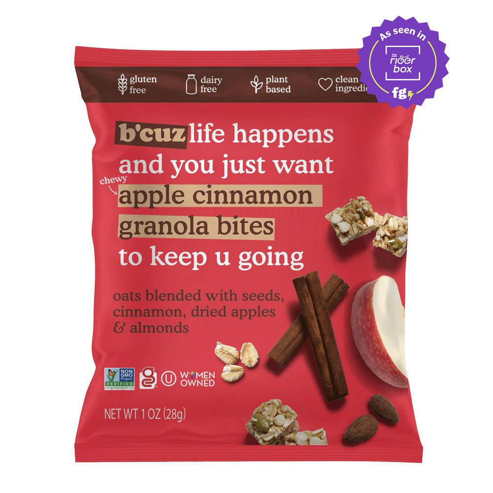 B'cuz Granola Bites - Apple Cinnamon - Fuel Goods