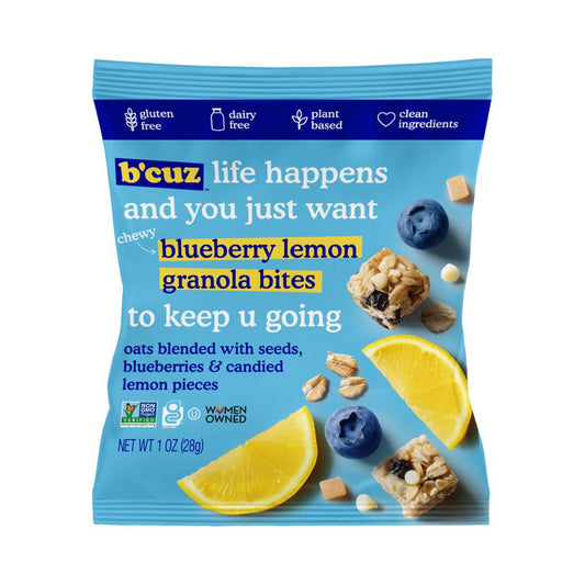 B'cuz Granola Bites - Blueberry Lemon - Fuel Goods