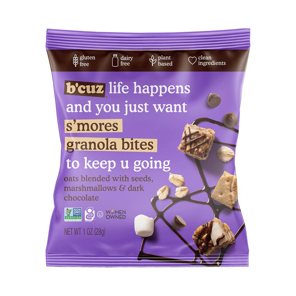 B'cuz Granola Bites - S'mores - Fuel Goods