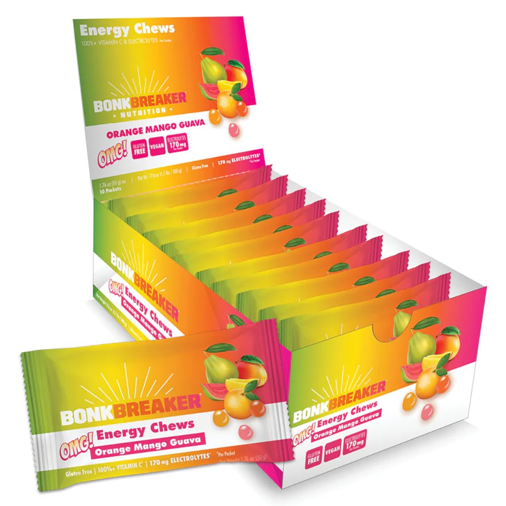 Bonk Breaker Energy Chews - OMG Orange Mango Guava - Fuel Goods