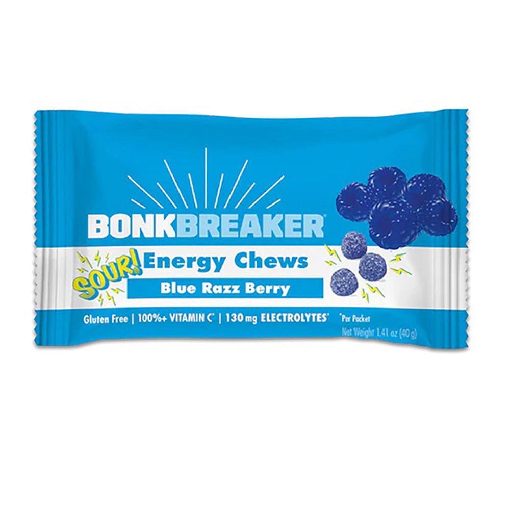 Bonk Breaker Energy Chews - Sour Blue Razz Berry - Fuel Goods