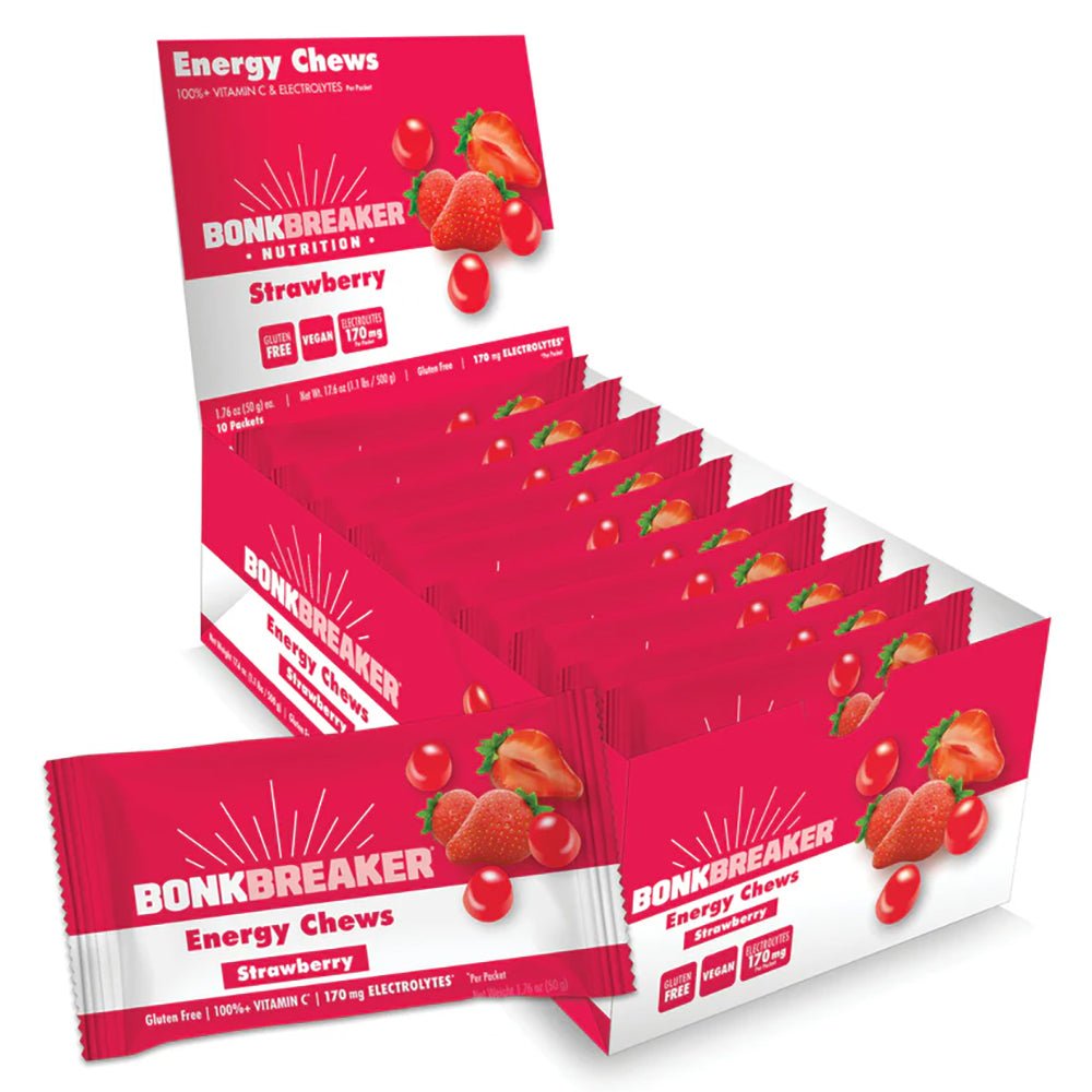 Bonk Breaker Energy Chews - Strawberry - Fuel Goods