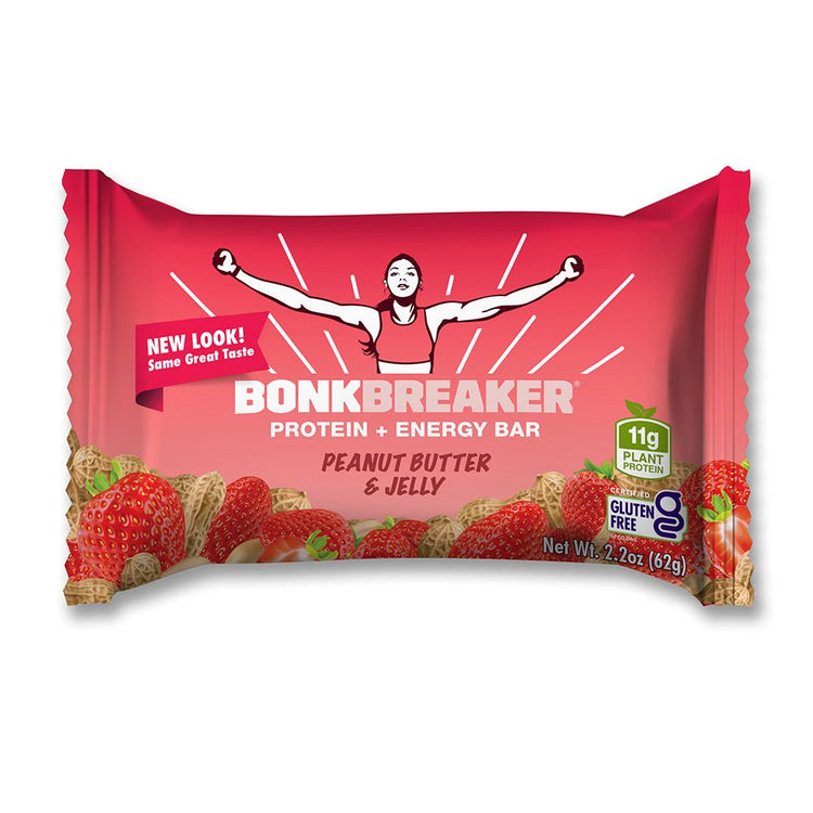 Bonk Breaker Plant Based Bars - Peanut Butter & Jelly - Fuel Goods