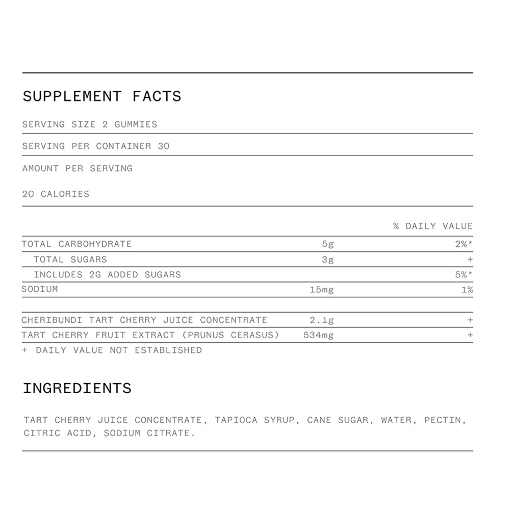 Cheribundi Gummies - Pure - Fuel Goods