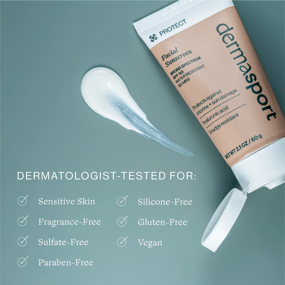 Dermasport SPF 50 Facial Sunscreen Lotion - Fuel Goods