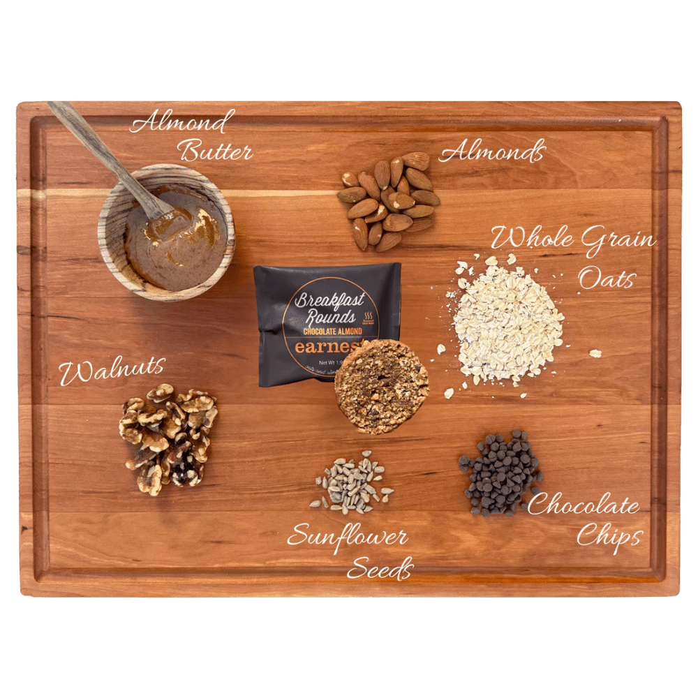 Earnest Eats Breakfast Rounds - Chocolate Almond - Fuel Goods