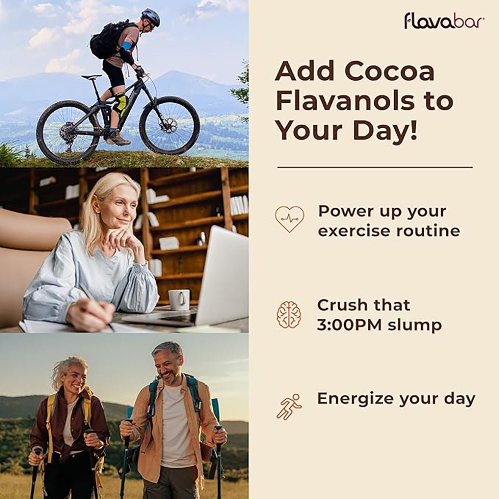 FlavaNaturals FlavaBar Performance Chocolate - Roasted Almond + Himalayan Pink Salt - Fuel Goods