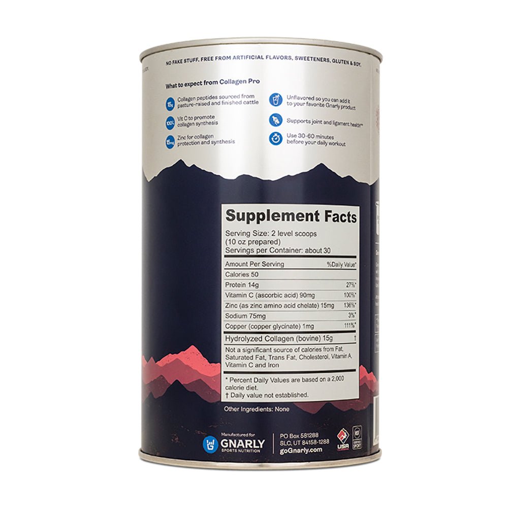 Gnarly Collagen Pro - Unflavored – Fuel Goods