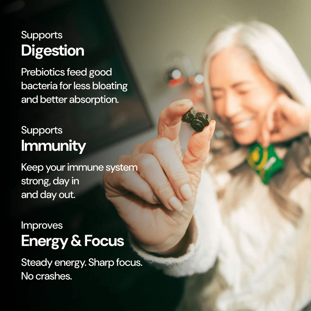 Gruns Superfoods Greens Gummies - Original - Low Sugar - Fuel Goods