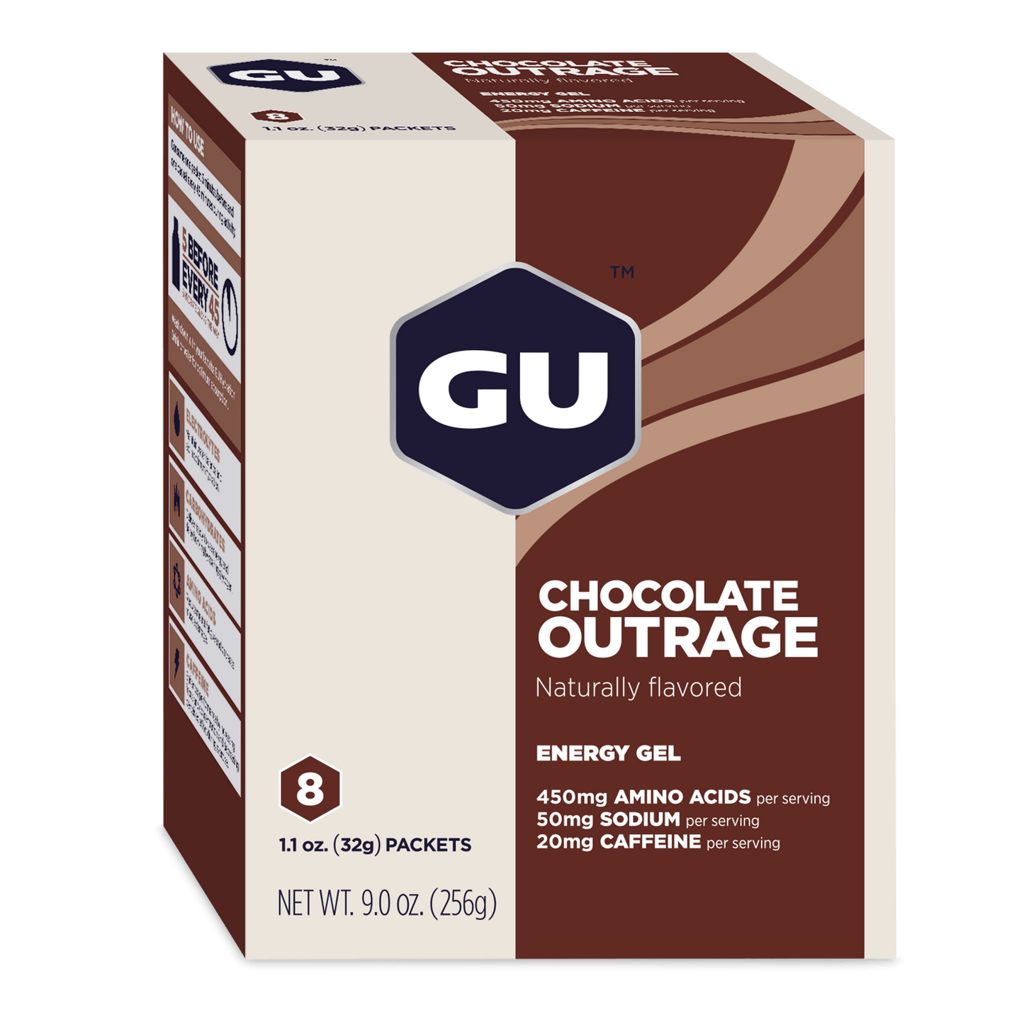 GU Energy Gel - Chocolate Outrage - Fuel Goods