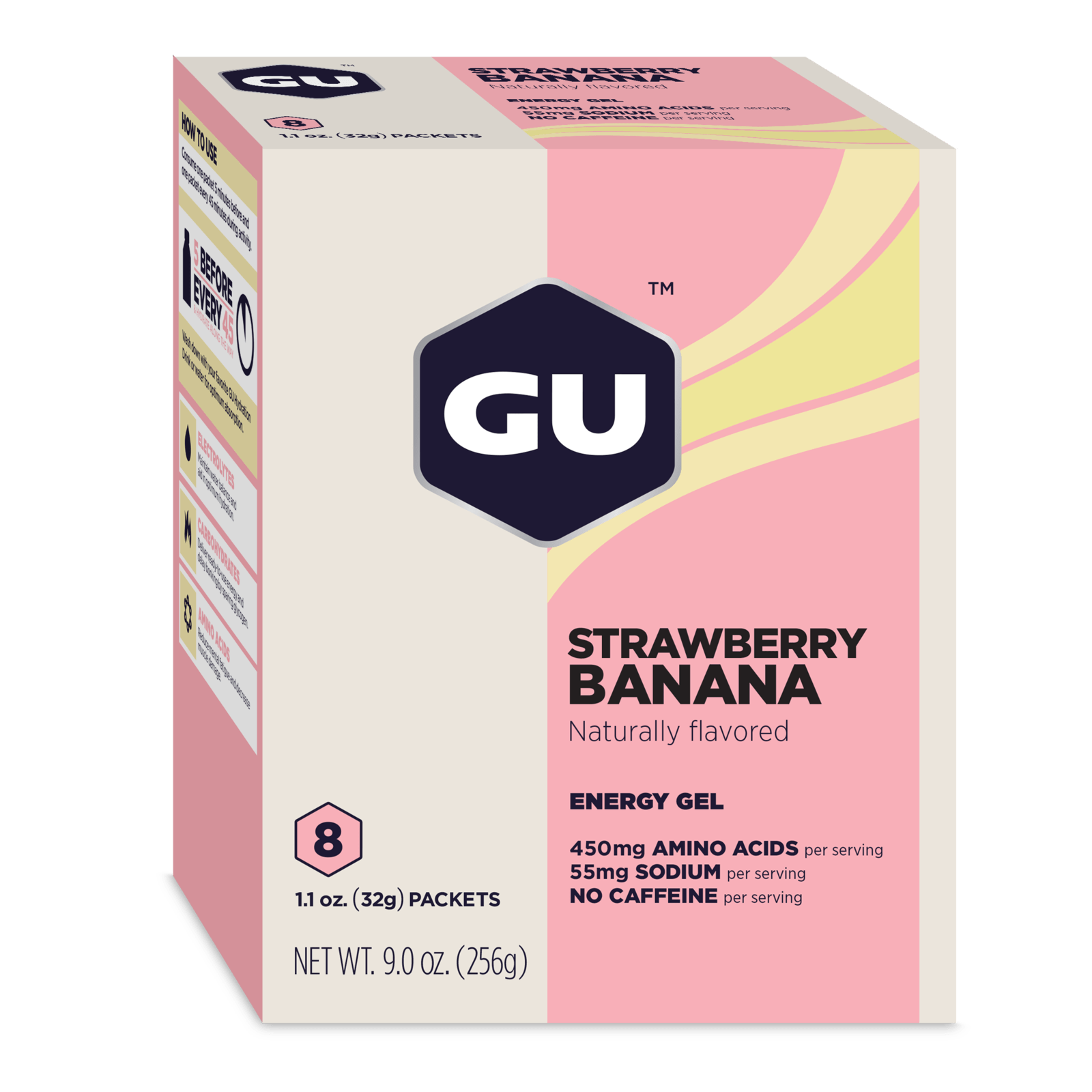 GU Energy Gel - Strawberry Banana - Fuel Goods